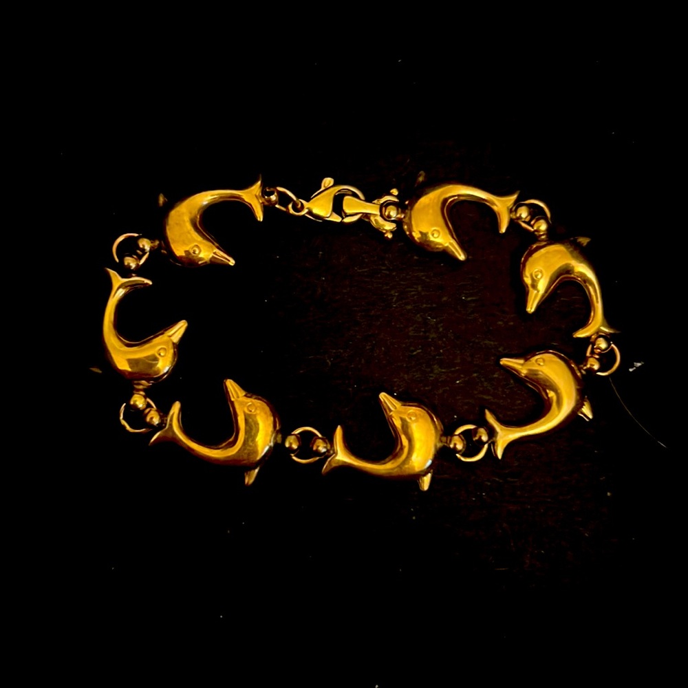 Girls dolphin bracelet.